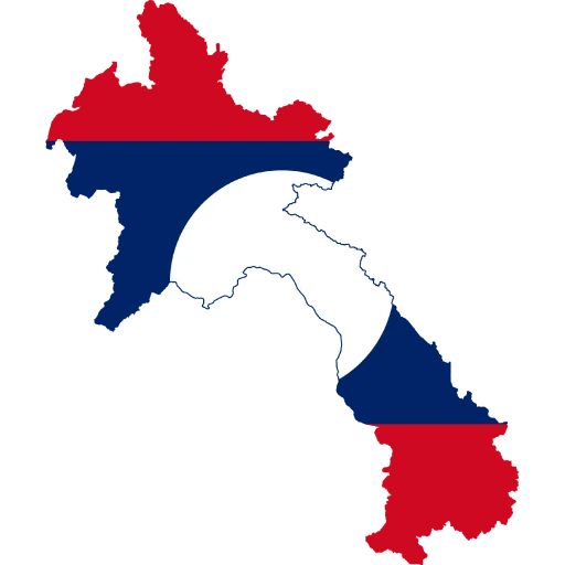 🇱🇦 Стикер «Country Of Asia» для Telegram