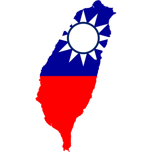 🇹🇼 Стикер «Country Of Asia» для Telegram