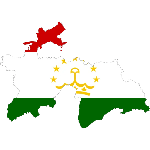 🇹🇯 Стикер «Country Of Asia» для Telegram