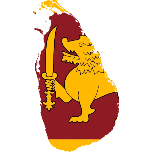 🇱🇰 Стикер «Country Of Asia» для Telegram