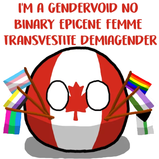 🏳‍🌈 Стикер «Countryballs» для Telegram