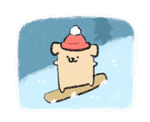 ❄️ Стикер «Dogs» для Telegram
