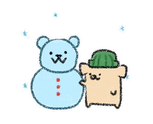 ☃️ Стикер «Dogs» для Telegram