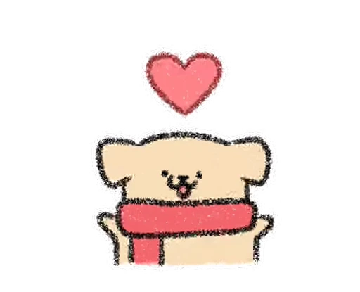 ❤️ Стикер «Dogs» для Telegram