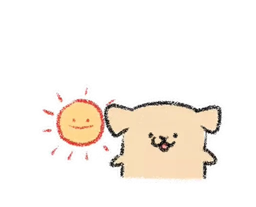 ☀️ Стикер «Dogs» для Telegram