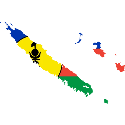 🇳🇨 Стикер «Country Of Oceania» для Telegram