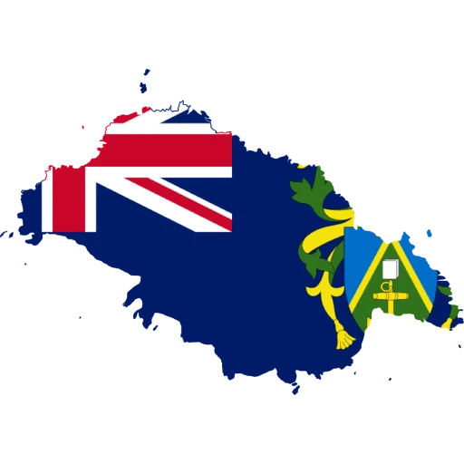 🇵🇳 Стикер «Country Of Oceania» для Telegram