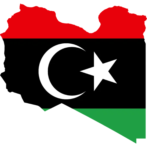 🇱🇾 Стикер «Country Africa» для Telegram