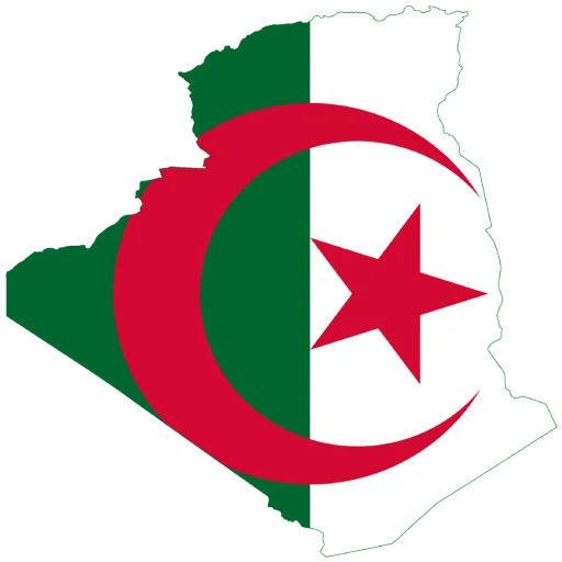 🇩🇿 Стикер «Country Africa» для Telegram