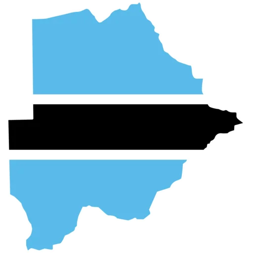 🇧🇼 Стикер «Country Africa» для Telegram