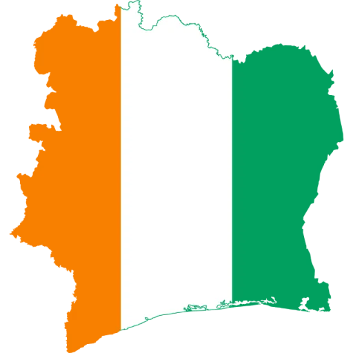 🇨🇮 Стикер «Country Africa» для Telegram