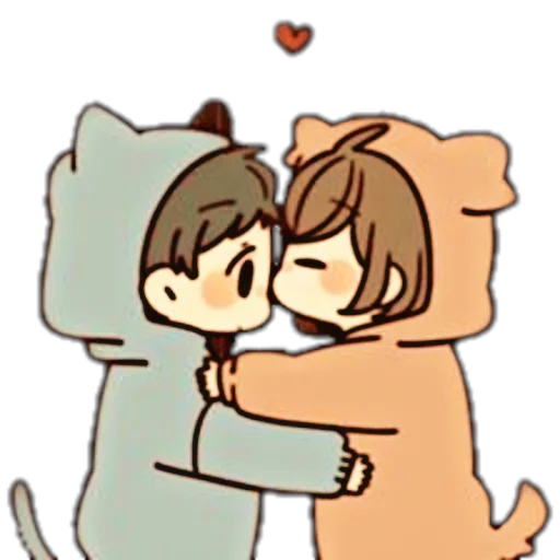 🥡 Стикер «Couple ¦¢=¢¦» для Telegram