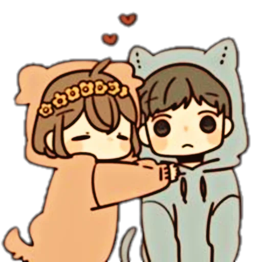 🎀 Стикер «Couple ¦¢=¢¦» для Telegram