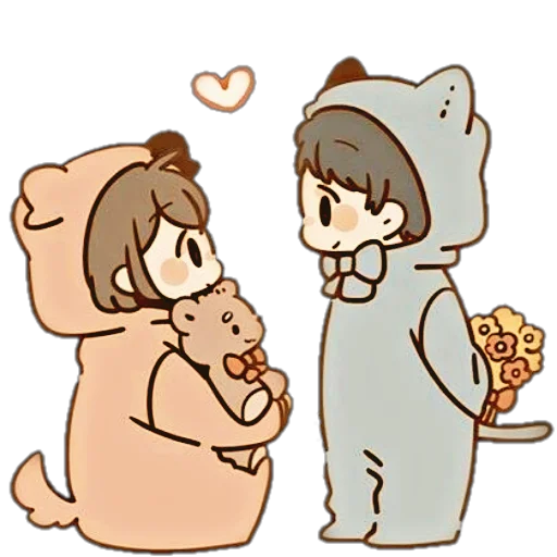 🎀 Стикер «Couple ¦¢=¢¦» для Telegram