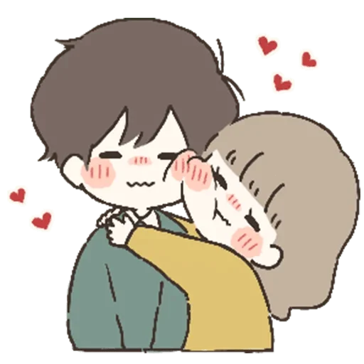 😍 Стикер «Couple in love» для Telegram