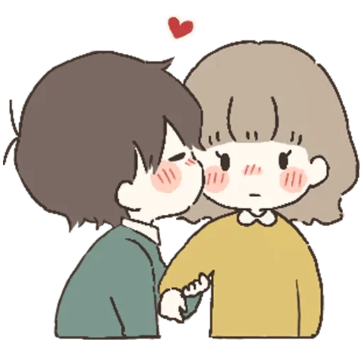 🤗 Стикер «Couple in love» для Telegram