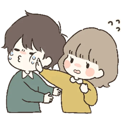 😤 Стикер «Couple in love» для Telegram