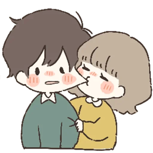 🥰 Стикер «Couple in love» для Telegram