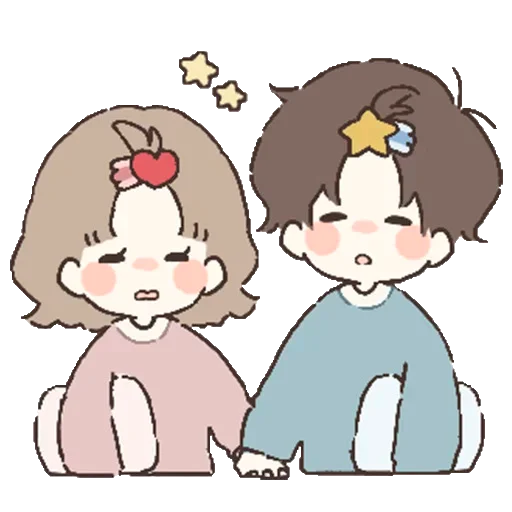 😴 Стикер «Couple in love» для Telegram