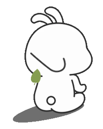 🍃 Стикер «Couple Rabbit» для Telegram