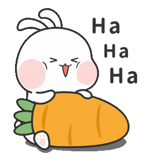 😂 Стикер «Couple Rabbit» для Telegram