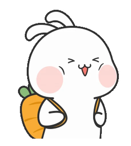 🙂 Стикер «Couple Rabbit» для Telegram