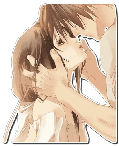 ❤ Стикер «ANIME COUPLES [รקร]» для Telegram