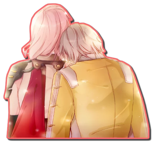 ❤ Стикер «ANIME COUPLES [รקร]» для Telegram
