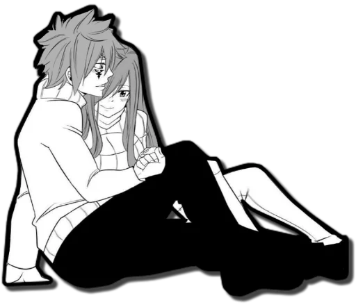 ❤ Стикер «ANIME COUPLES [รקร]» для Telegram