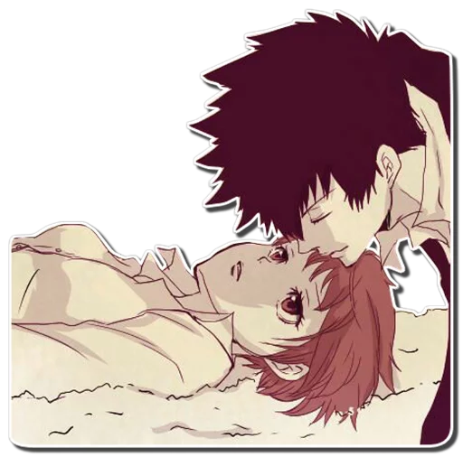 ❤ Стикер «ANIME COUPLES [รקร]» для Telegram