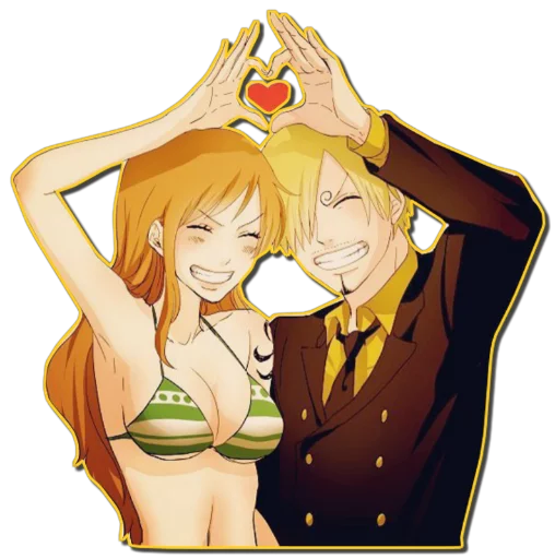 ❤ Стикер «ANIME COUPLES [รקร]» для Telegram