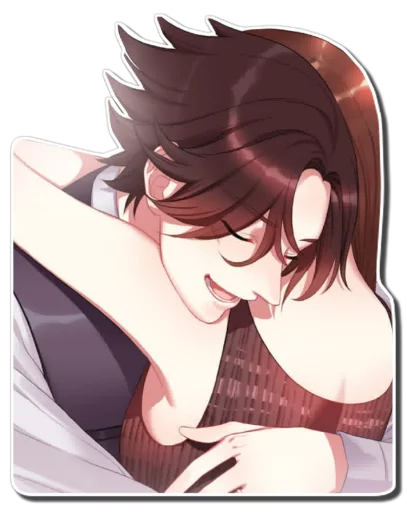 ❤ Стикер «ANIME COUPLES [รקร]» для Telegram