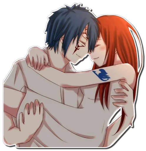 ❤ Стикер «ANIME COUPLES [รקร]» для Telegram