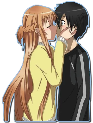 😘 Стикер «ANIME COUPLES [รקร]» для Telegram