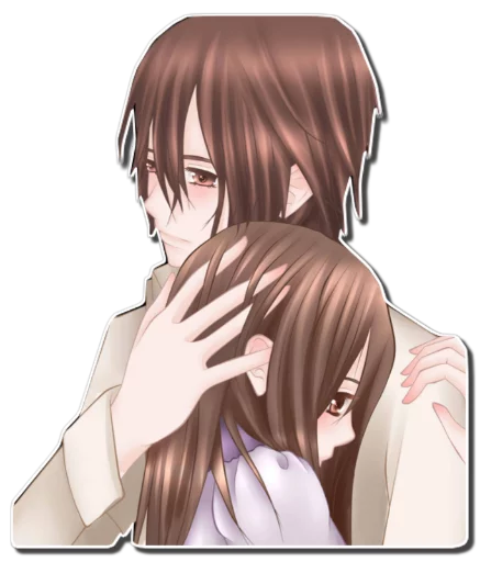 ❤ Стикер «ANIME COUPLES [รקร]» для Telegram