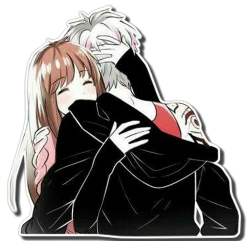 ❤ Стикер «ANIME COUPLES [รקร]» для Telegram