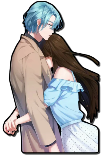 ❤ Стикер «ANIME COUPLES [รקร]» для Telegram