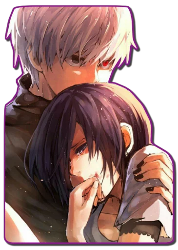 ❤ Стикер «ANIME COUPLES [รקร]» для Telegram