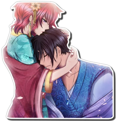 ❤ Стикер «ANIME COUPLES [รקร]» для Telegram