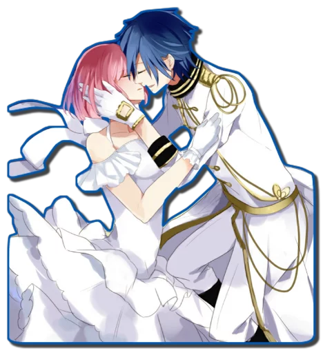 ❤ Стикер «ANIME COUPLES [รקร]» для Telegram