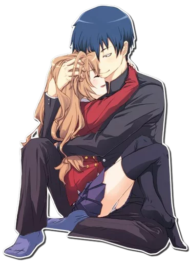 ❤ Стикер «ANIME COUPLES [รקร]» для Telegram