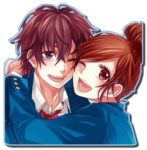 ❤ Стикер «ANIME COUPLES [รקร]» для Telegram