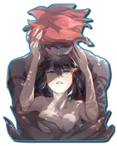❤ Стикер «ANIME COUPLES [รקร]» для Telegram