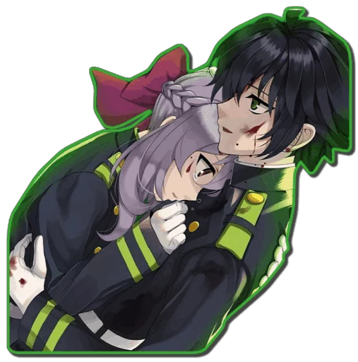 ❤ Стикер «ANIME COUPLES [รקร]» для Telegram