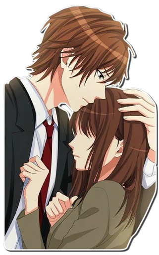 ❤ Стикер «ANIME COUPLES [รקร]» для Telegram