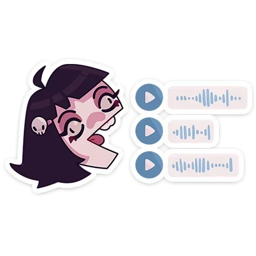 😜 Стикер «Кортни» для Telegram
