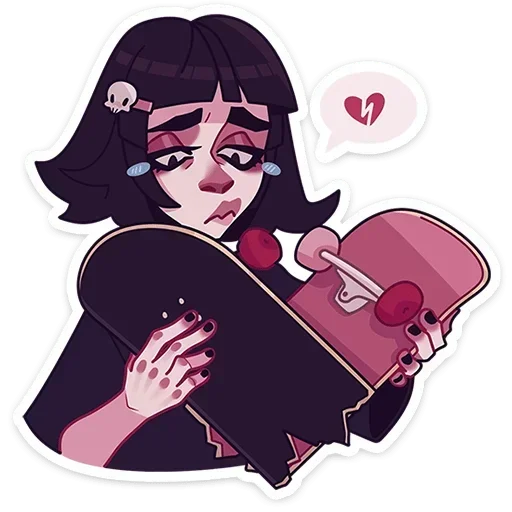 💔 Стикер «Кортни» для Telegram
