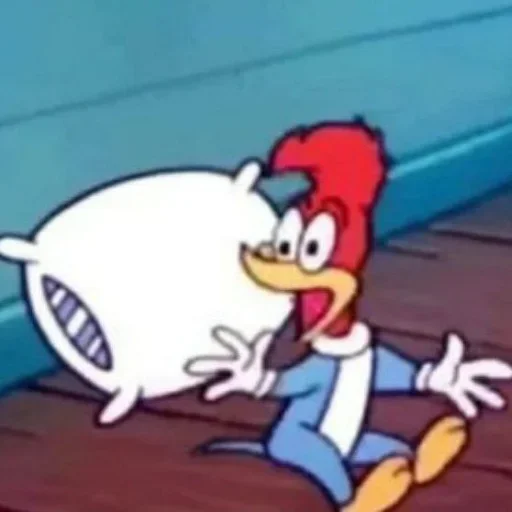 😳 Стикер «Woody Woodpecker» для Telegram