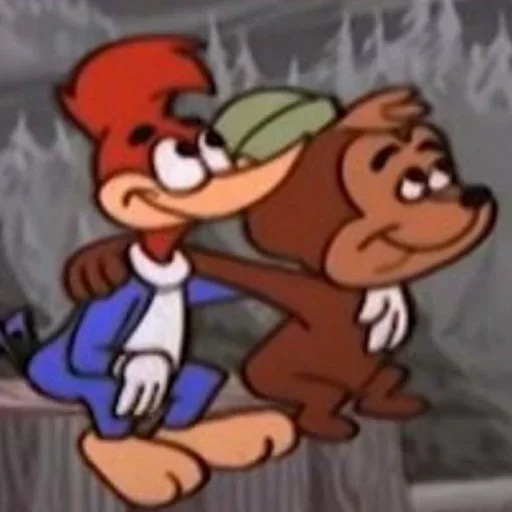 😊 Стикер «Woody Woodpecker» для Telegram