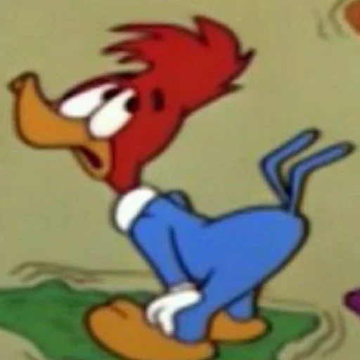 🥺 Стикер «Woody Woodpecker» для Telegram